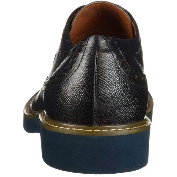 COPY - Donald J Pliner Men's GARETH-54 Oxford Leather Navy 9M